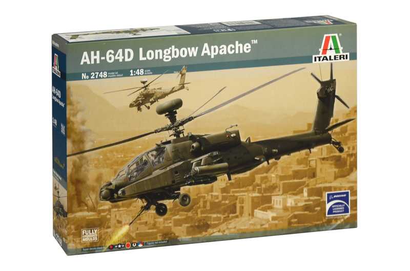 Fotografie Model Kit vrtulník 2748 - AH-64D LONGBOW APACHE (1:48)