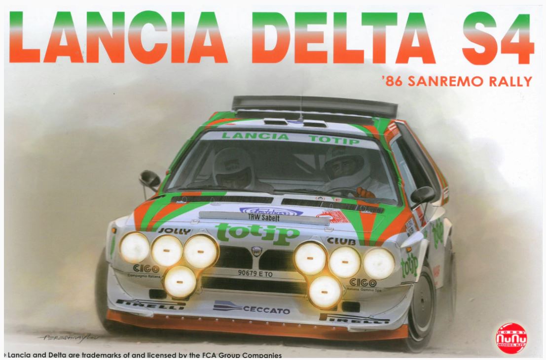 1/24 Lancia Delta S4 '86 Sanremo Rally