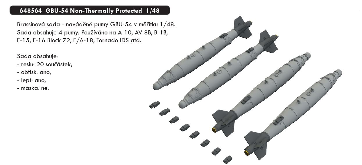 1/48 GBU-54 Non-Thermally Protected