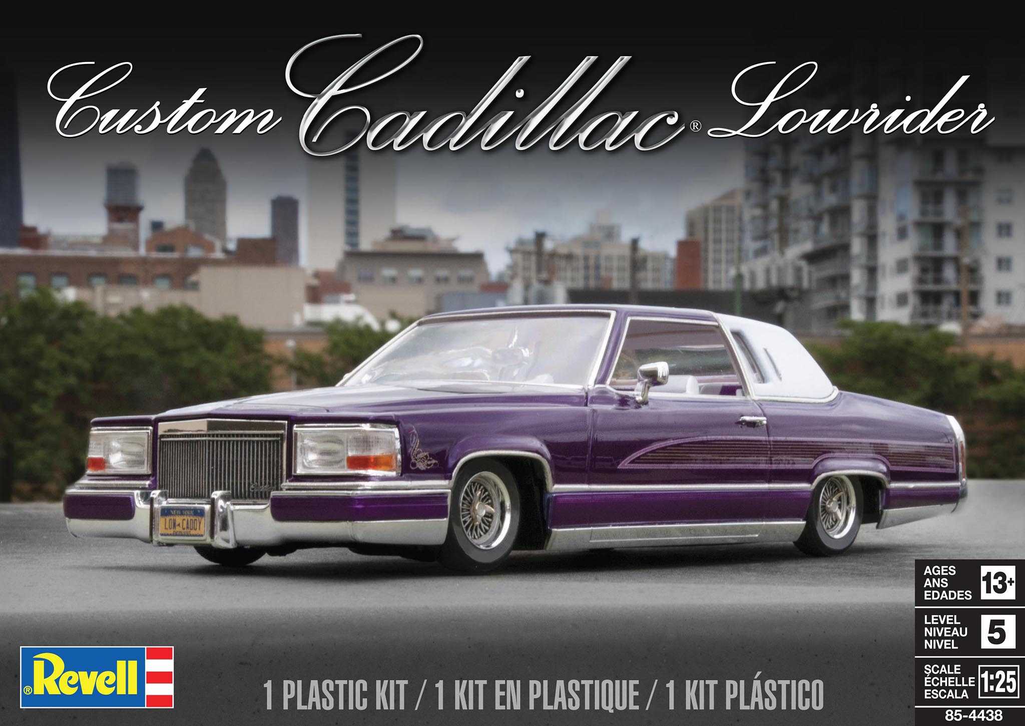 Plastic ModelKit MONOGRAM auto 4438 - Custom Cadillac Lowrider (1:25)