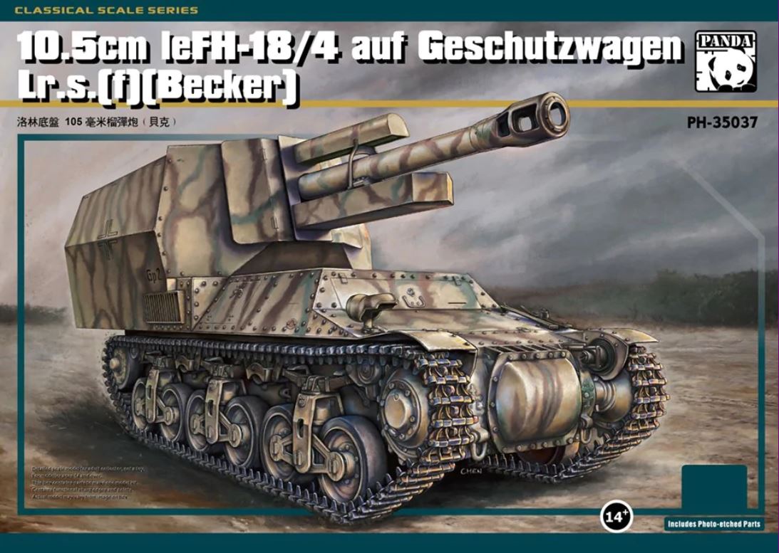 1/35 10,5 cm LeFH - 18/4 auf Geschutzwagen Lr.S.(f)(Becker)