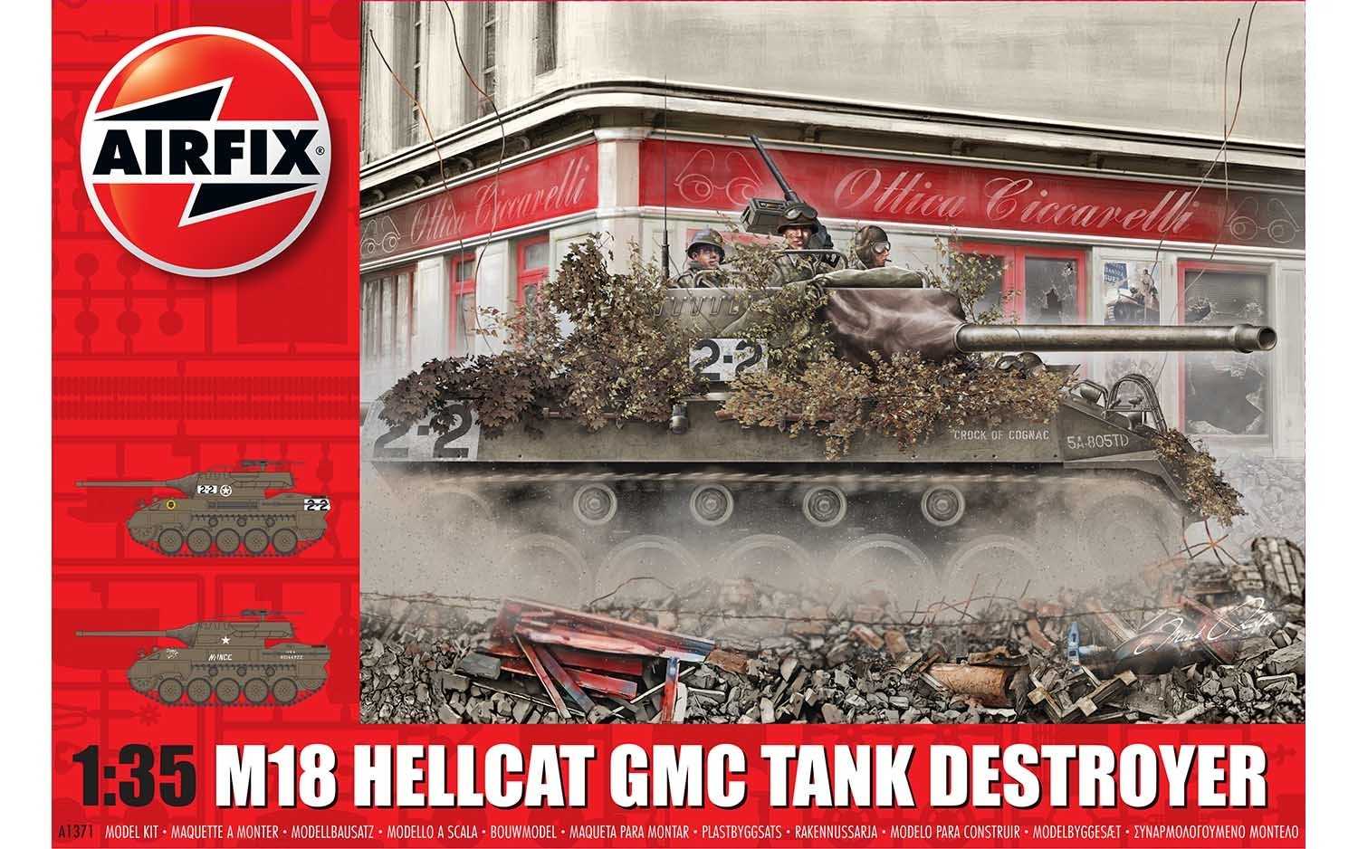 Fotografie Classic Kit tank A1371 - M-18 Hellcat (1:35)