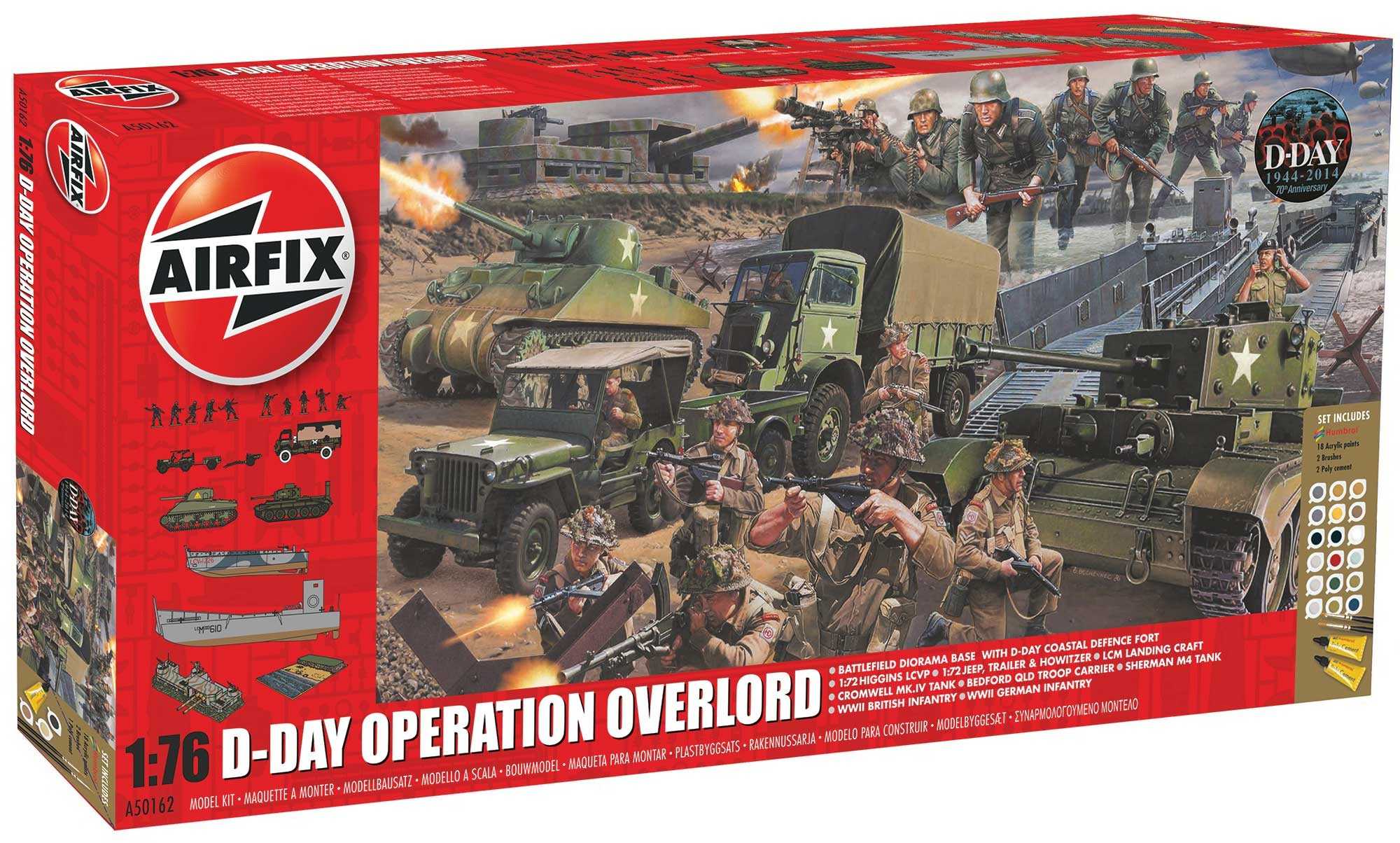 Fotografie Gift Set diorama A50162A - D-Day 75th Anniversary Operation Overlord (1:76)
