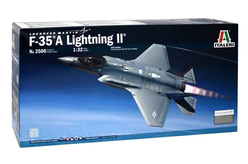 Fotografie Model Kit letadlo 2506 - F-35A LIGHTNING II (1:32)