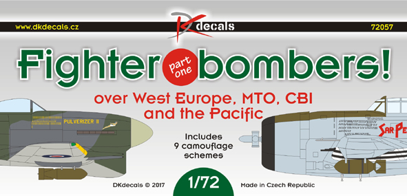 1/72 Fighter-bombers over W.Europe, MTO and CBI