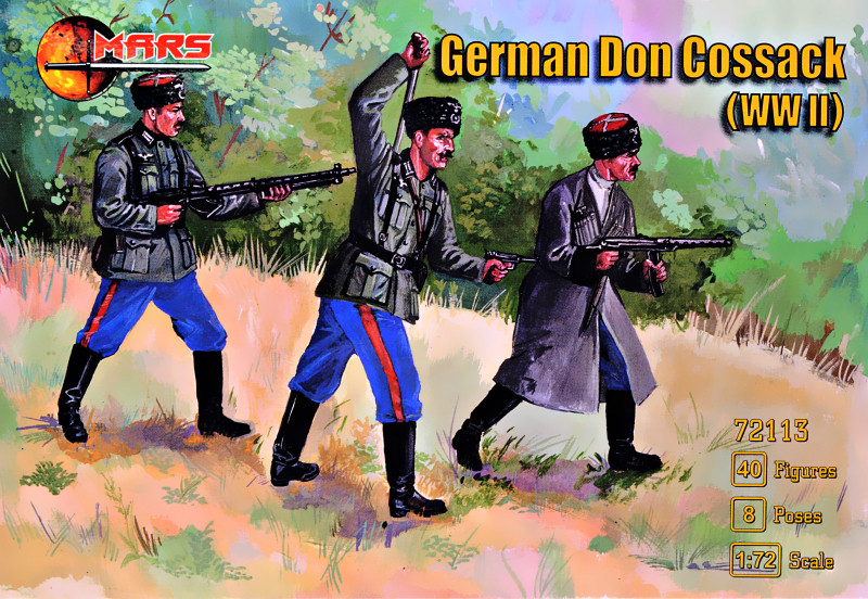 1/72 WWII German Don cossack