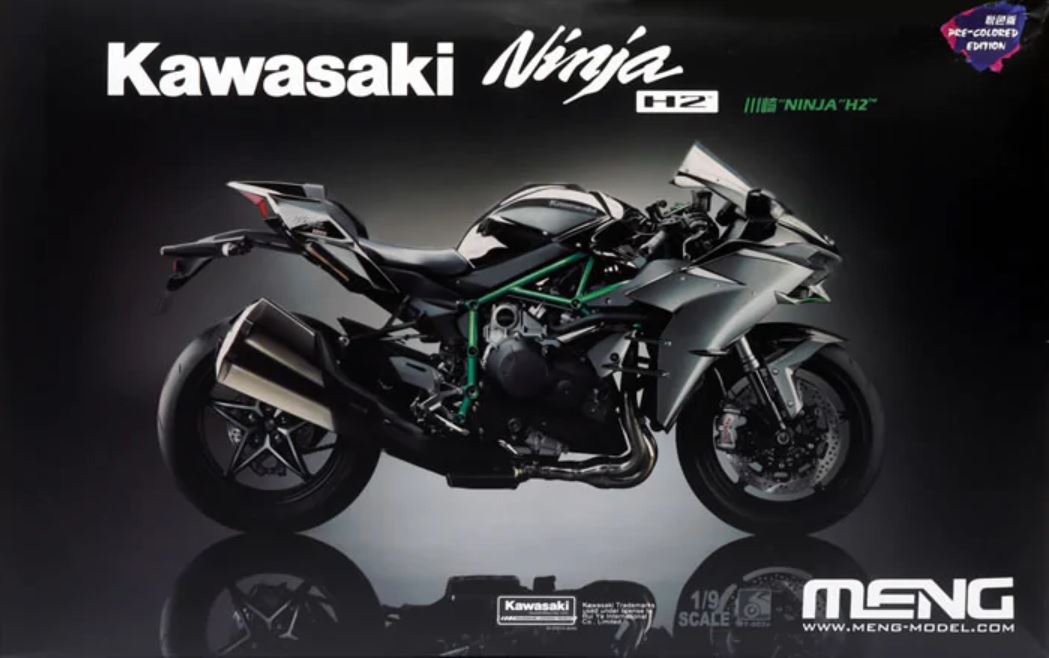 Fotografie 1/9 Kawasaki Ninja H2 (Pre-colored Edition)