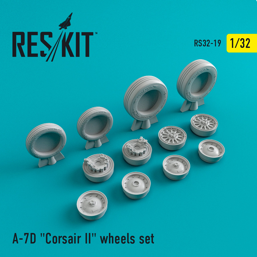 1/32 A-7 Corsair II D wheels set