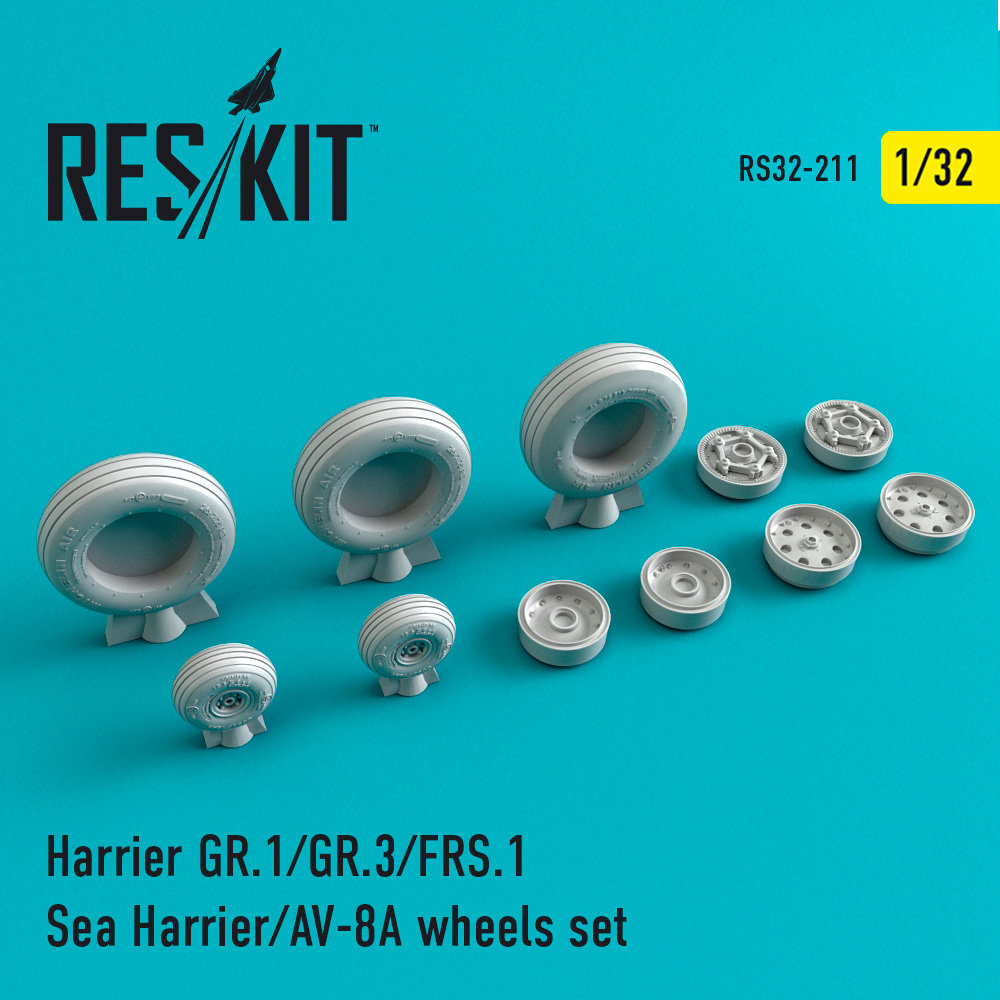 1/32 Harrier GR.1/3/AV-8A/FRS.1/Sea Harrier wheels