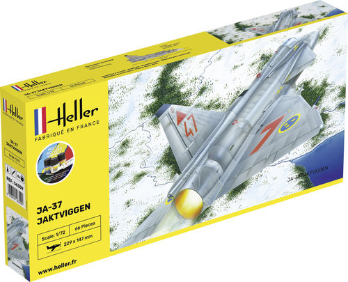 Fotografie 1/72 Ja-37 Jaktviggen Starter kit