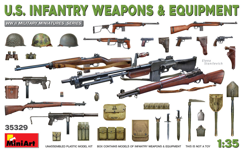 Fotografie 1/35 US Infantry Weapons & Equipment