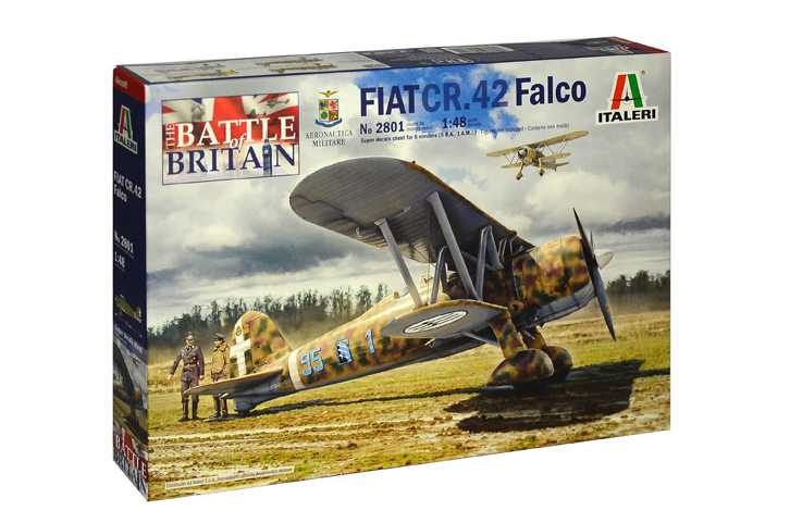 Model Kit letadlo 2801 - FIAT CR.42 Falco (1:48)