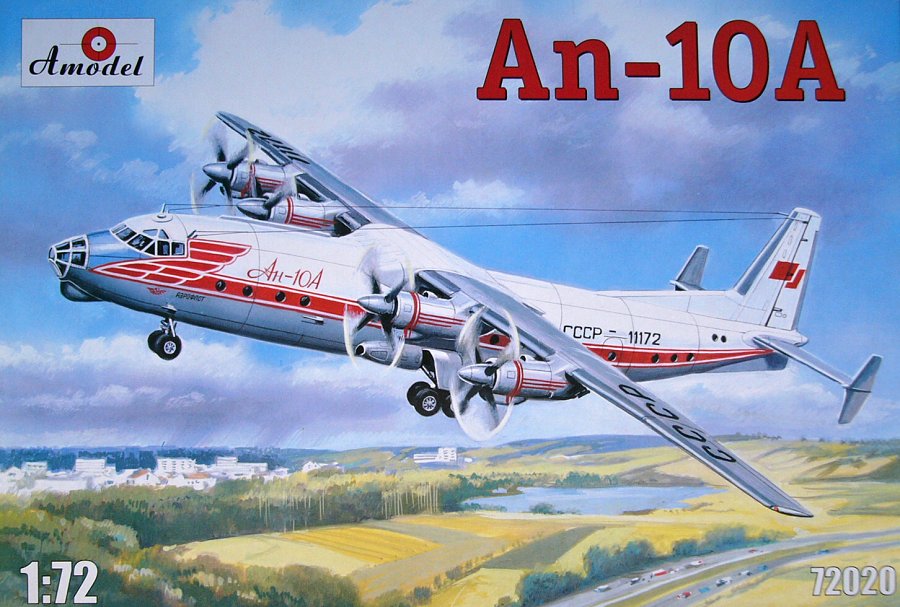 1/72 An-10 (complete plastic model)