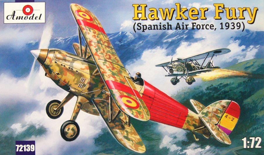 1/72 Hawker Fury (Spanish Air Force, 1939)