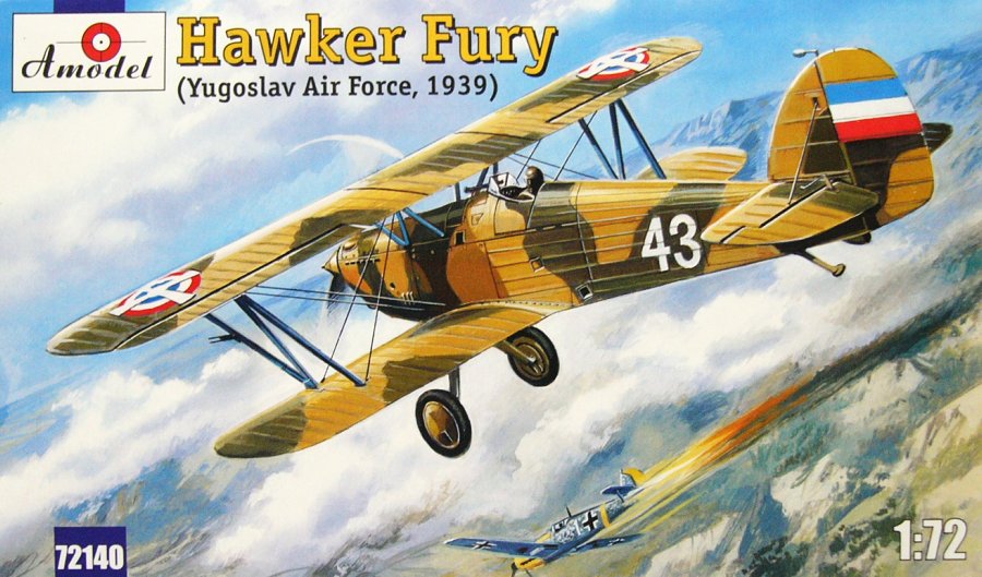 1/72 Hawker Fury (Yugoslav Air Force, 1939)