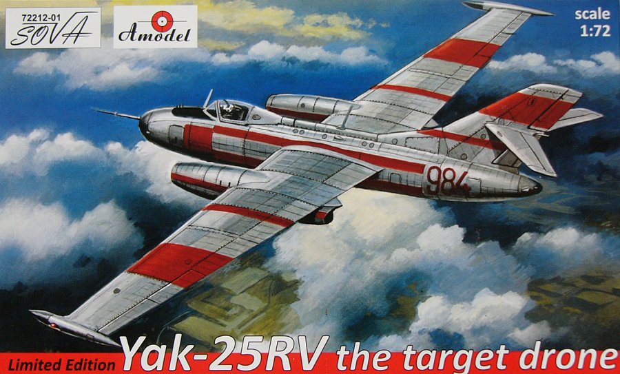 1/72 Yak-25RV 'The target drone' (Limited Edition)
