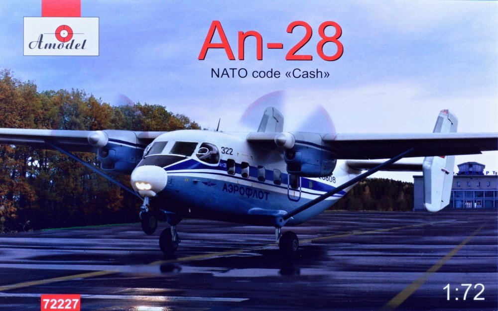 1/72 An-28 NATO code CASH (AEROFLOT)