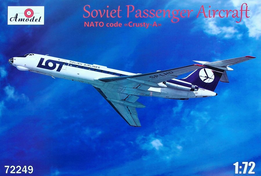 1/72 Tu-134 LOT (NATO code Crusty-A)