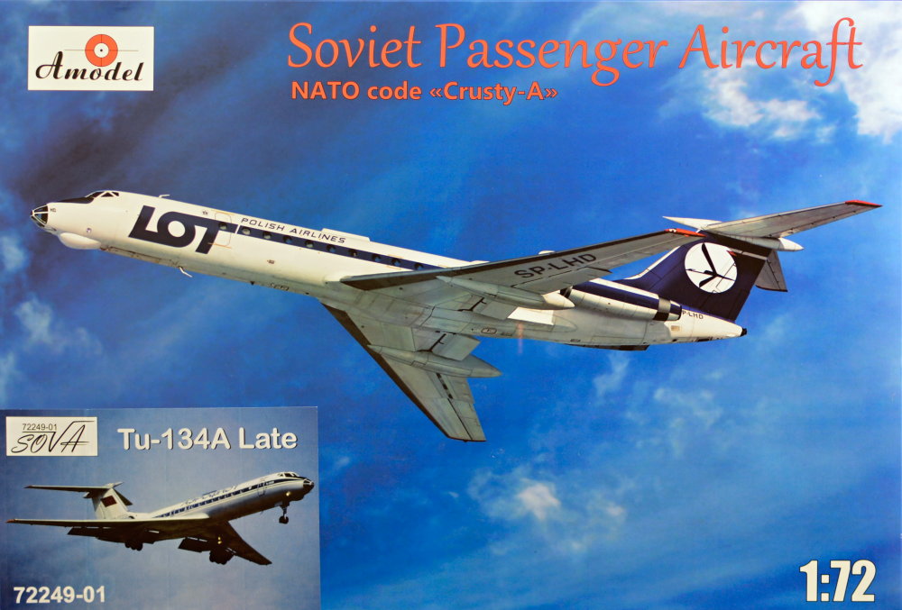 1/72 Tu-134A Late (LOT, AEROFLOT)