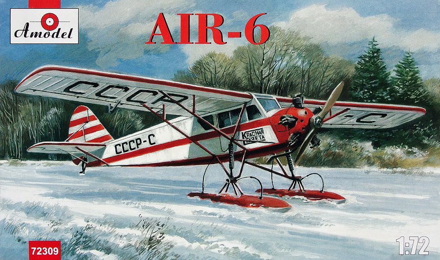 1/72 AIR-6 Ski Light multipurpose aircraft