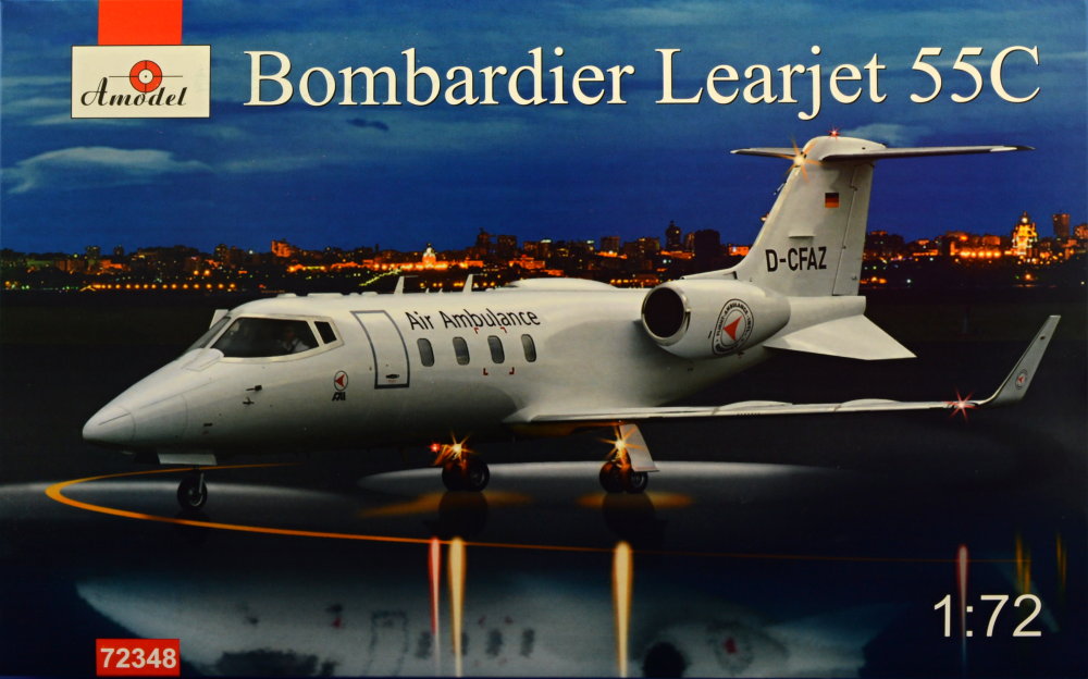 1/72 Bombardier Learjet 55C