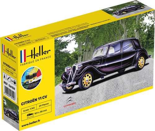 Fotografie 1/43 Citroen 11 CV - Starter Set