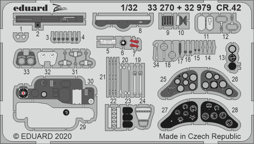 Fotografie 1/32 CR.42 (ICM)