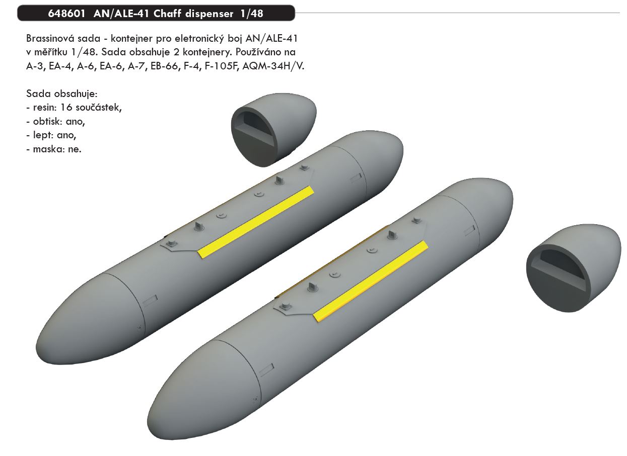 1/48 AN/ALE-41 Chaff dispenser