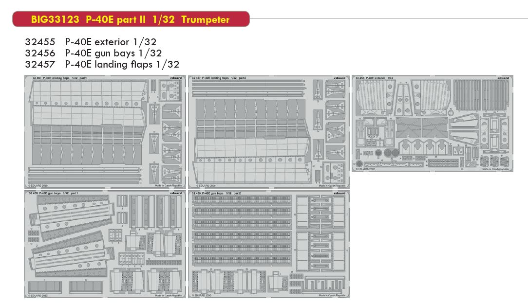 1/32 P-40E part II (TRUMPETER)