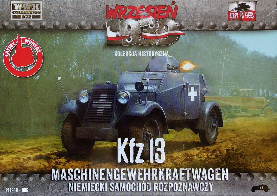 1/72 Kfz 13 Maschinengewehrkraftwagen