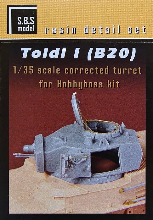 1/35 Toldi I (B20) corrected turret (HOBBYB)