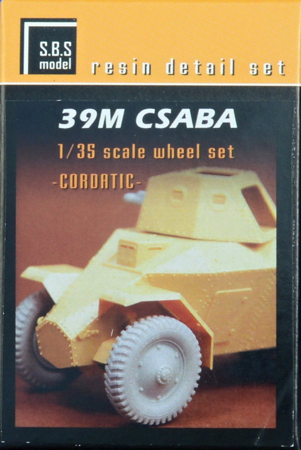 1/35 39M CSABA wheel set - CORDATIC