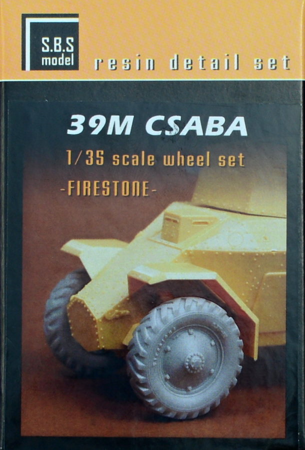 1/35 39M CSABA wheel set - FIRESTONE