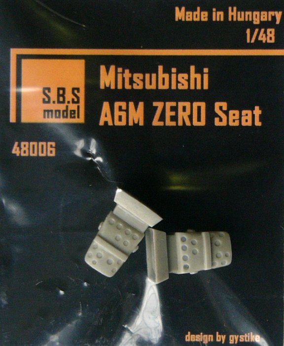 1/48 Mitsubishi A6M ZERO - Seats (2 pcs.)
