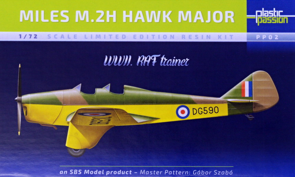 1/72 Miles M.2H Hawk Major - Trainer (resin kit)
