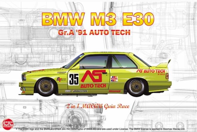 1/24 Racing Series BMW M3 E30 Group A 1991 Auto Tech