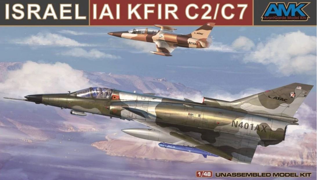 Fotografie 1/48 Israel IAI Kfir C2/C7