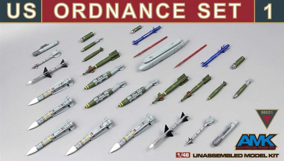 1/48 US Ordnance Set 1