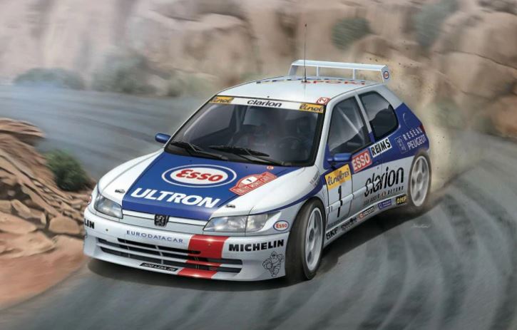 Fotografie 1/24 Racing Series Peugeot 306 Maxi 1996 Rally Monte Carlo