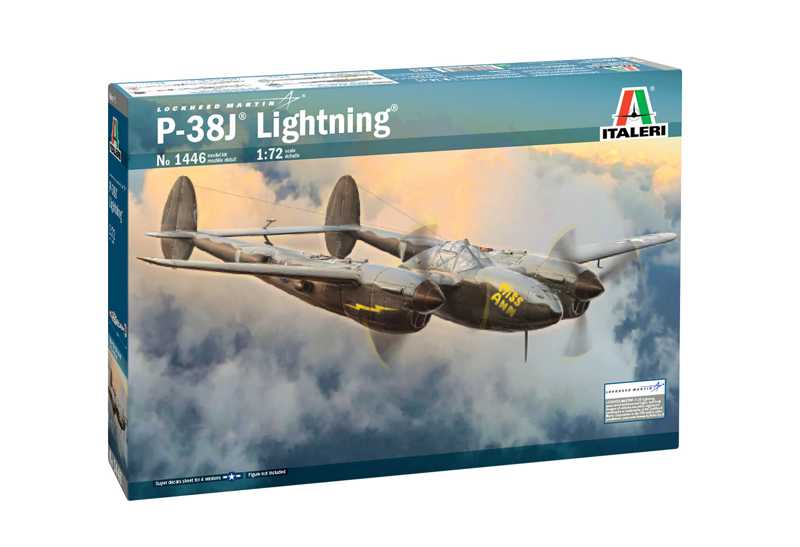 Fotografie Model Kit letadlo 1446 - P-38J "Lightning" (1:72)