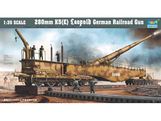 1/35 280mm K5(E) Leopold Railroad Gun