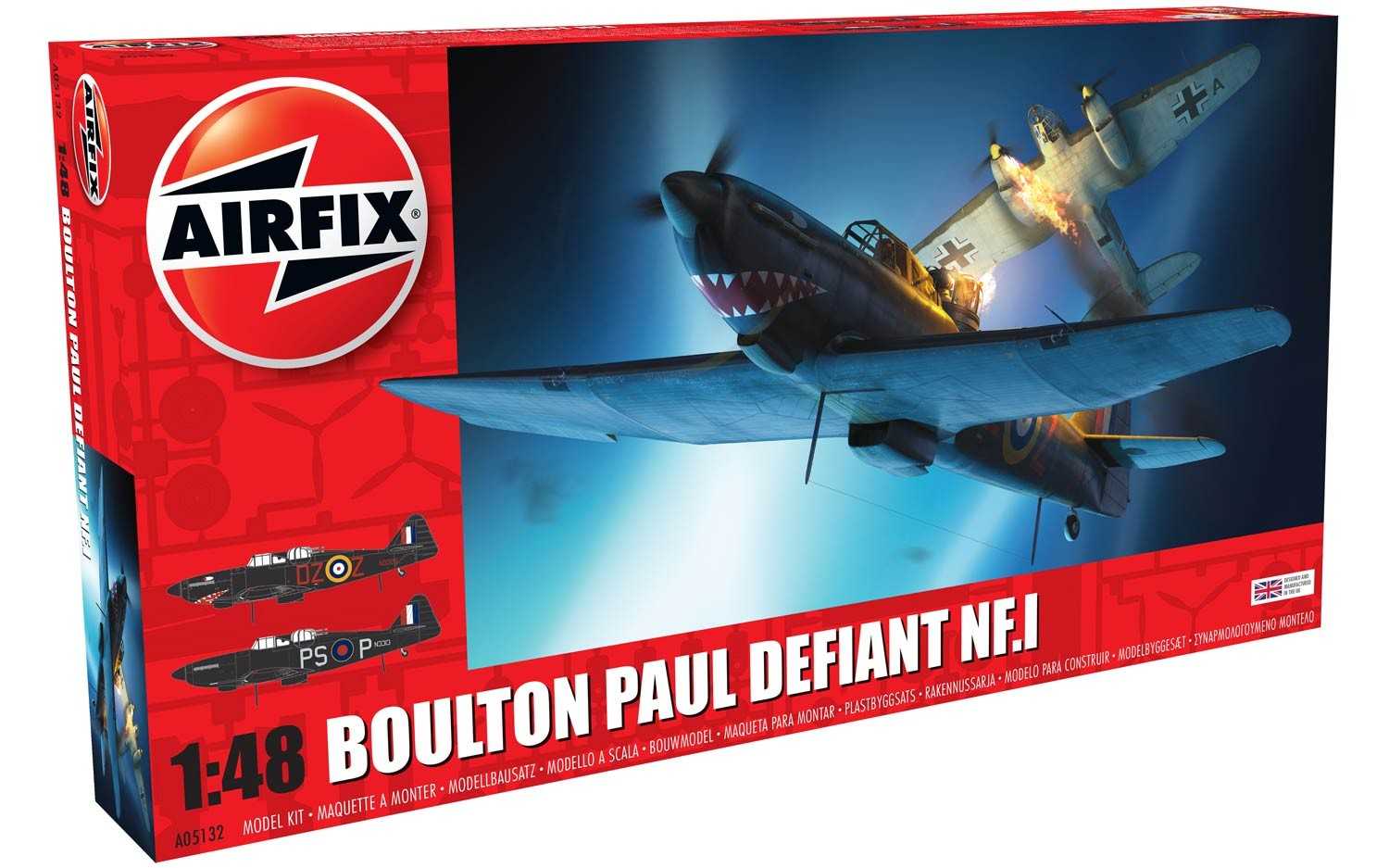 Classic Kit letadlo A05132 - Boulton Paul Defiant NF.1 (1:48)