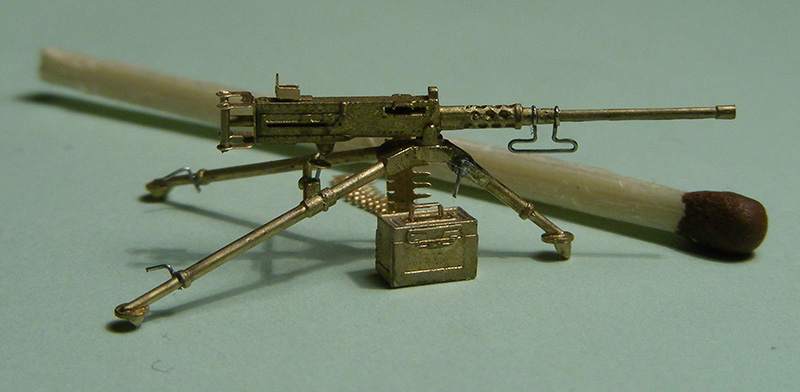 1/72 Browning, M2 .50 cal, Heavy Barrel, Flexible Mount Tripod