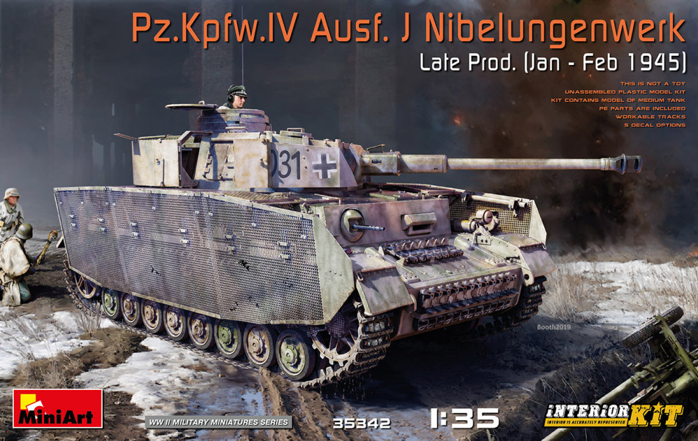 Fotografie 1/35 Pz.Kpfw.IV Ausf.J Nibelungenwerk Late Int.Kit (Jan - Feb 1945)
