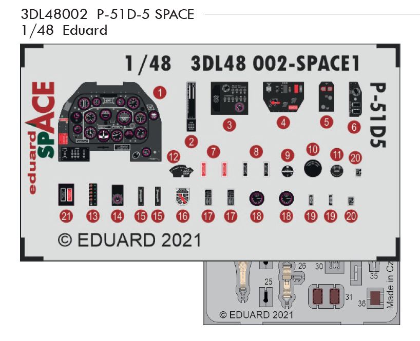 Fotografie 1/48 P-51D-5 SPACE (ZVEZDA)