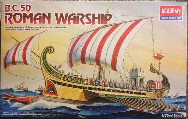 Model Kit loď 14207 - ROMAN WARSHIP CIRCA B.C 50 (1:72)