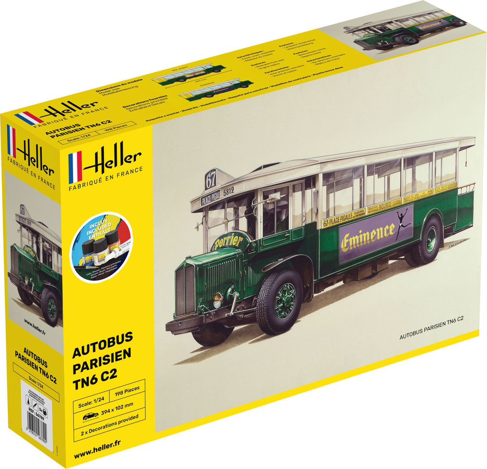 Fotografie 1/24 Autobus TN6 C2 - Starter kit