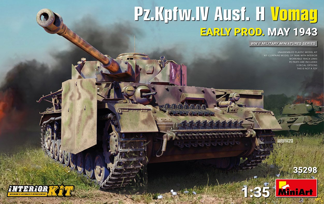 1/35 Pz.Kpfw.IV Ausf. H Vomag, May 1943 w/ Int.Kit