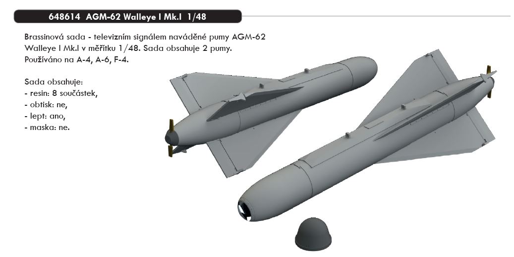 1/48 AGM-62 Walleye I Mk.I