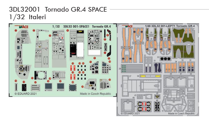 1/32 Tornado GR.4 SPACE (ITALERI)